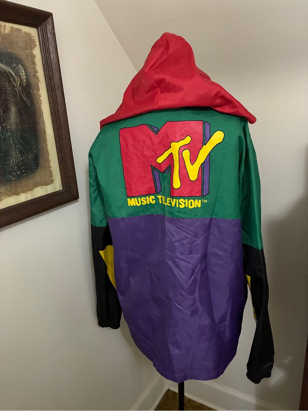 MTV Retro Zip-Up Windbreaker